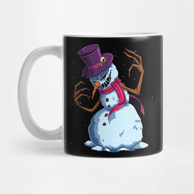 Spooky Snowman by GoshWow®